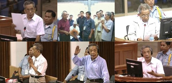 Kaing Guek Eav, alias Duch, offers apologies before the Extraordinary Chambers in the Courts of Cambodia