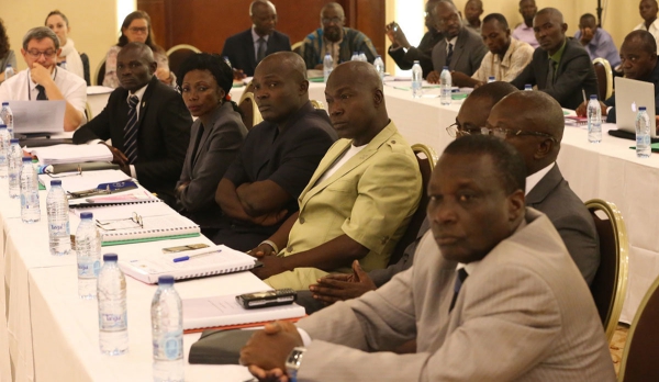 Atelier de validation à Bangui du projet de Règlement de procédure et de preuve de la Cour pénale spéciale de Centrafrique