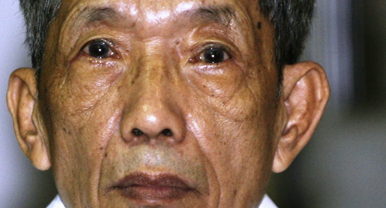 Former Khmer Rouge prison commander Kaing Guek Eav, also know as ‘Duch.’ 