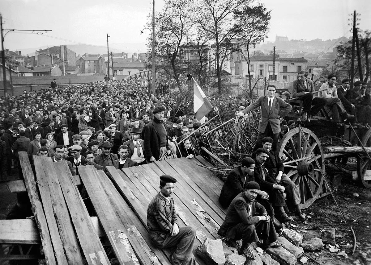 Grèves de Montceau-les-Mines en 1948