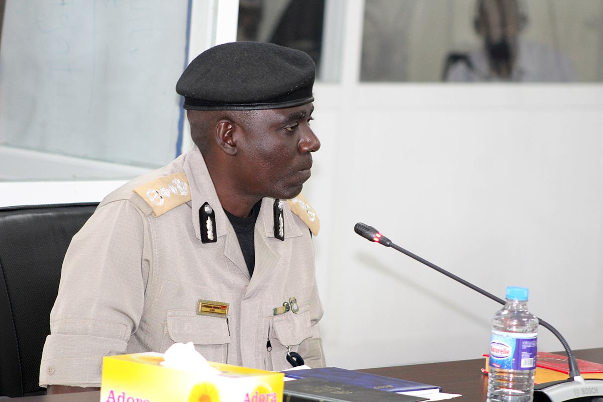 Ansumana Manneh témoigne devant la Commission vérité en Gambie Ansumana Manneh témoigne devant la Commission vérité en Gambie