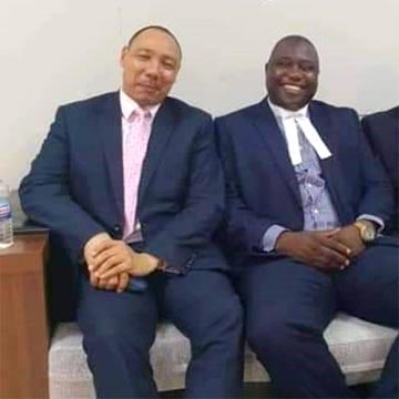 Edward Singhatey et Dawda Jallow Edward Singhatey et Dawda Jallow