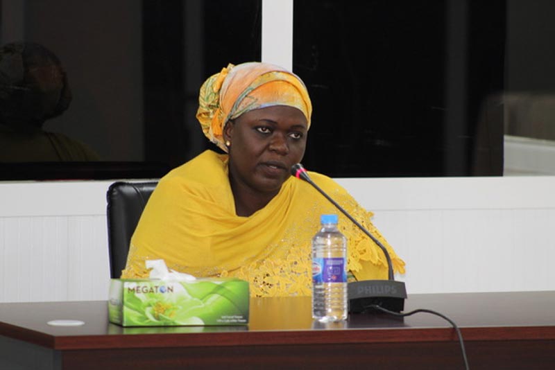 Sainabou Camara témoigne devant la Commission vérité (TRRC) en Gambie