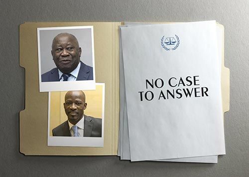 Laurent Gbagbo + Charles Blé Goudé