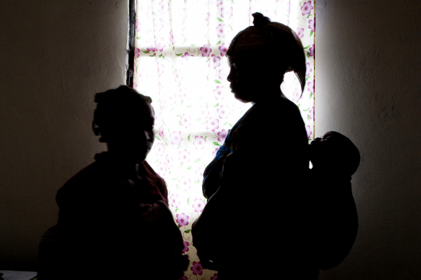 Shelter for victims of sexual abuse in Goma, Democratic Republic of Congo, March 7, 2009