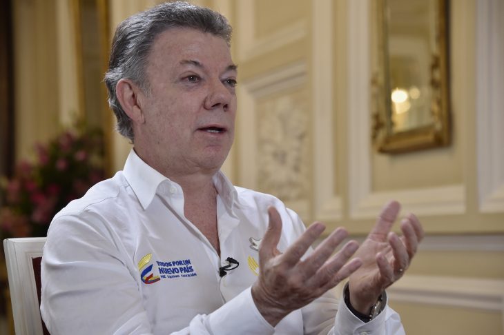 Santos confident Colombians will say 'yes' to peace