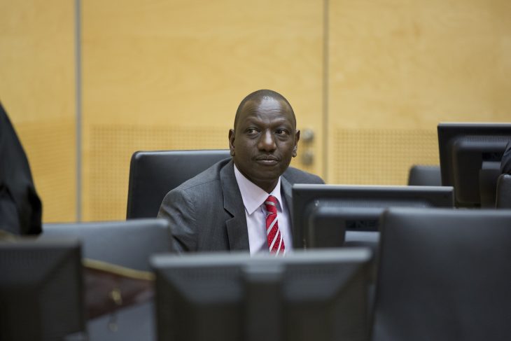 CPI : décision sur la fin du procès contre le vice-président kényan William Ruto