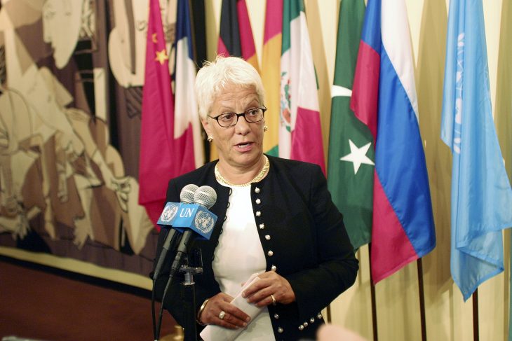 Syrie : plaidoyer de Carla Del Ponte pour un tribunal international