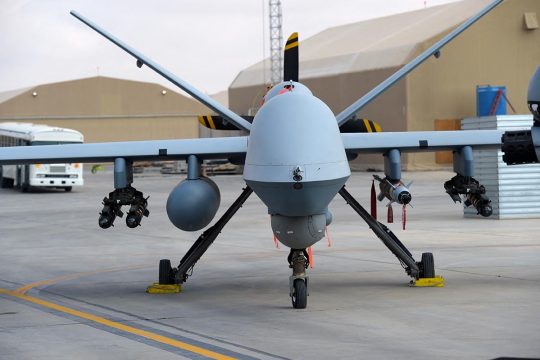 Military U.S. drone in Afghanistan