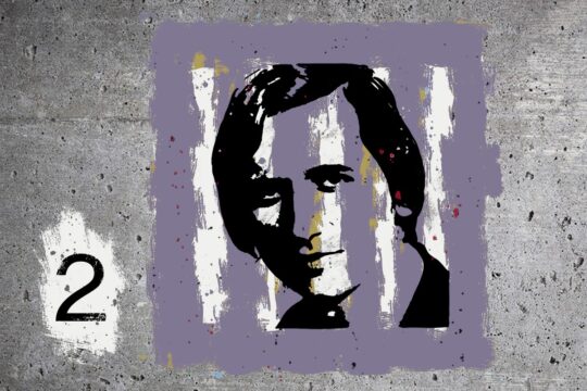 Yves Domergues, disparu en Argentine (dessin depuis photo).