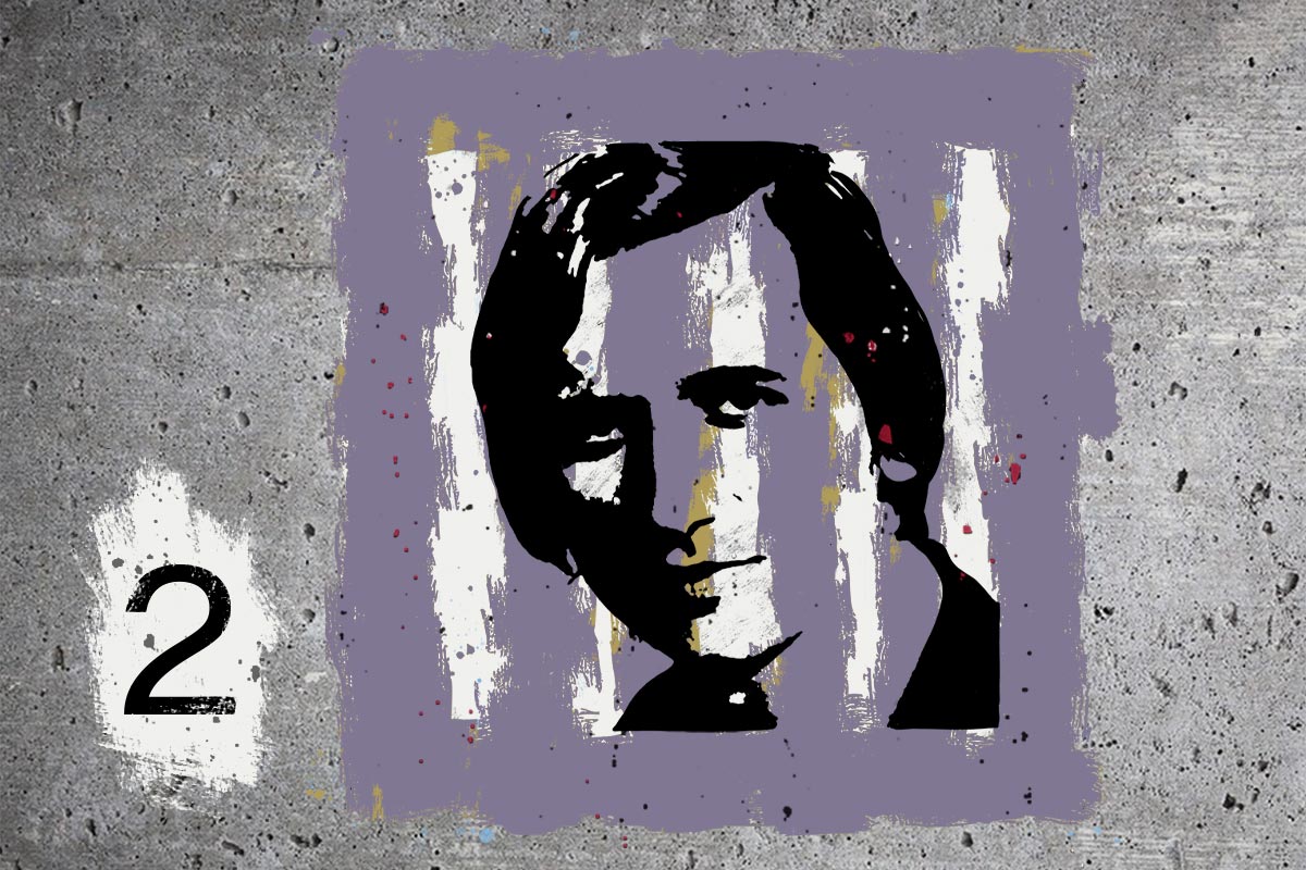 Yves Domergues, disparu en Argentine (dessin depuis photo).