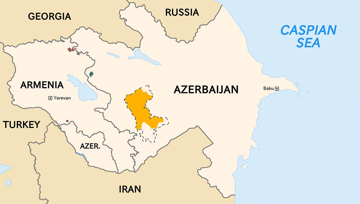 Territoire disputé du Haut-Karabakh