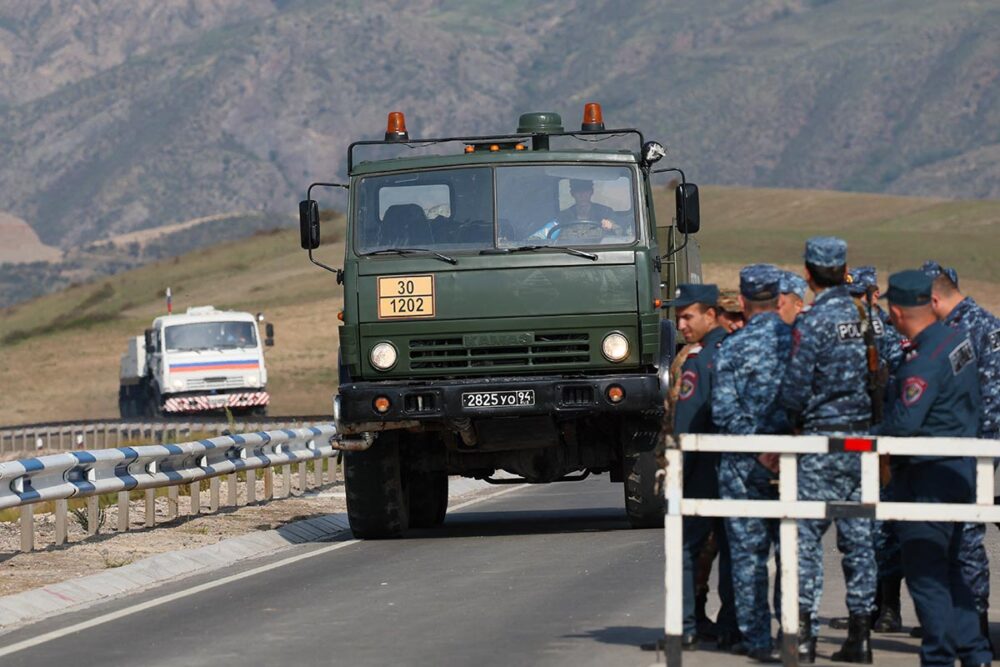 Armenia joins the International Criminal Court (ICC) - Russian peacekeeping troops cross the border between Azerbaijan and Armenia.