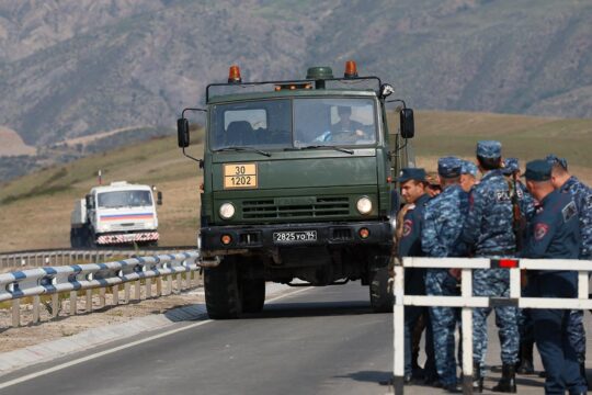 Armenia joins the International Criminal Court (ICC) - Russian peacekeeping troops cross the border between Azerbaijan and Armenia.