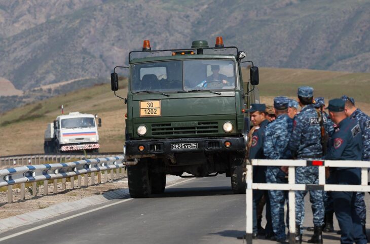 Armenia joins the International Criminal Court (ICC) - Russian peacekeeping troops cross the border between Azerbaijan and Armenia.