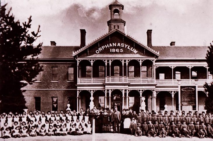 Enfants aborigènes d'Australie - Orphelinat de Ballarat