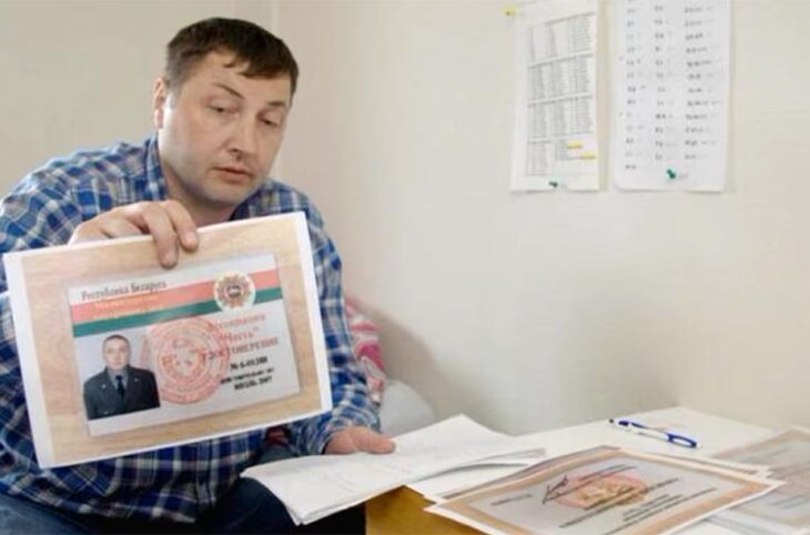 Yuri Harauski est jugé en Suisse pour des disparitions forcées en Biélorussie.