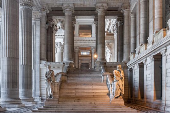 Brussels Courthouse in Belgium.