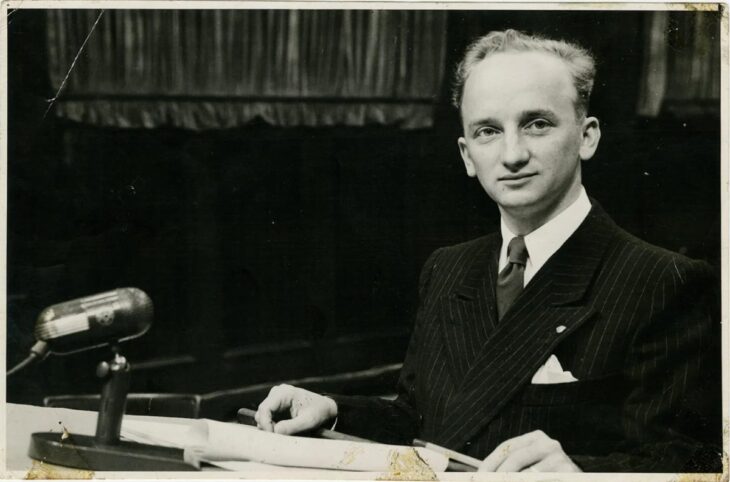 Benjamin Ferencz, young prosecutor at the Nuremberg trial