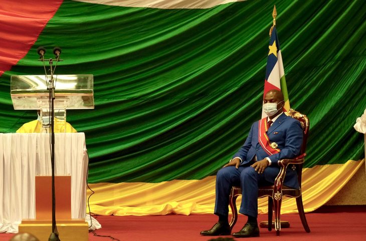 Cérémonie d'investiture du président Faustin Archange Touadéra en République Centrafricaine
