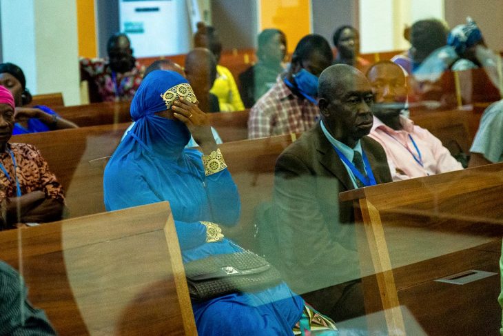 Victims waiting for reparations in the trial at the Special Criminal Court (CPS) in the Central African Republic