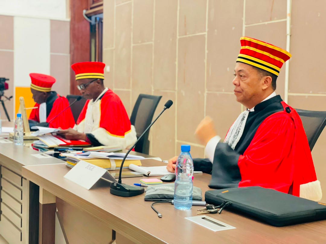 Three judges of the Special Criminal Court (SCC) in the Central African Republic