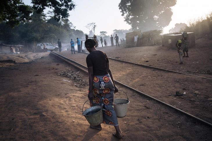 A Central African refugee in Congo