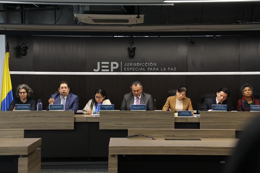 Environmental Justice in Colombia - 7 judges of the Jurisdiccion Especial para la Paz (JEP)