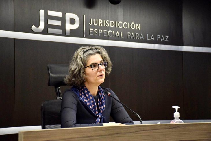 Julieta Lemaitre (JEP - Jurisdiccion-Especial para la Paz), in Colombia