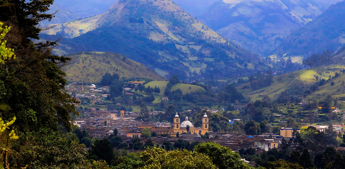 Village de Colombie dans le département du Cauca