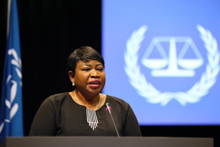 Fatou Bensouda speaks at the 19th ASP session