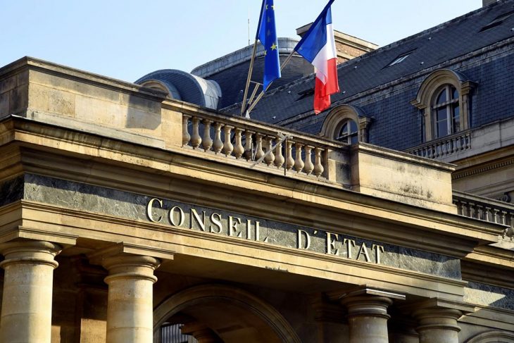 Bâtiments du Conseil d'Etat à Paris, France