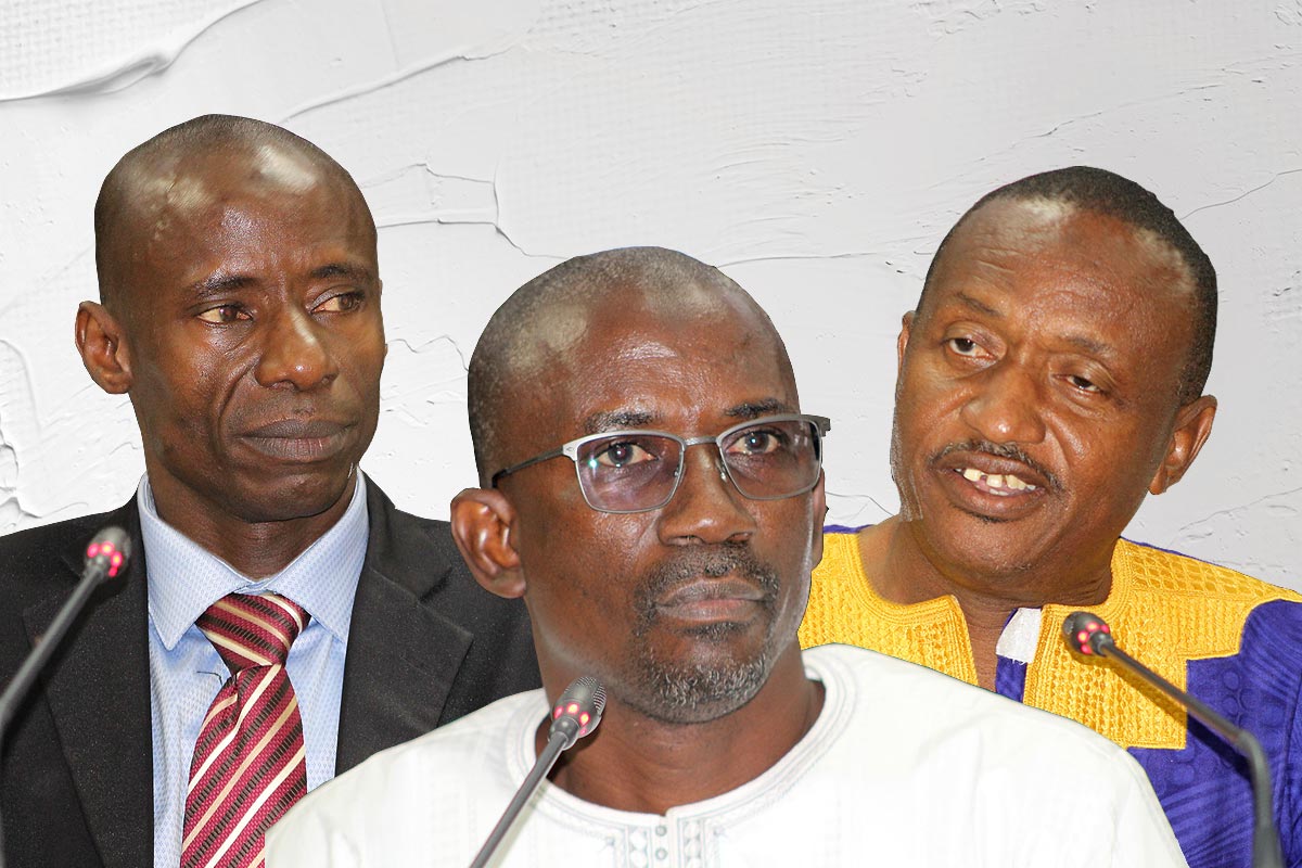Ebrima Jallow, Ngorr Secka et Ousman Jallow témoignent devant la Commission vérité en Gambie