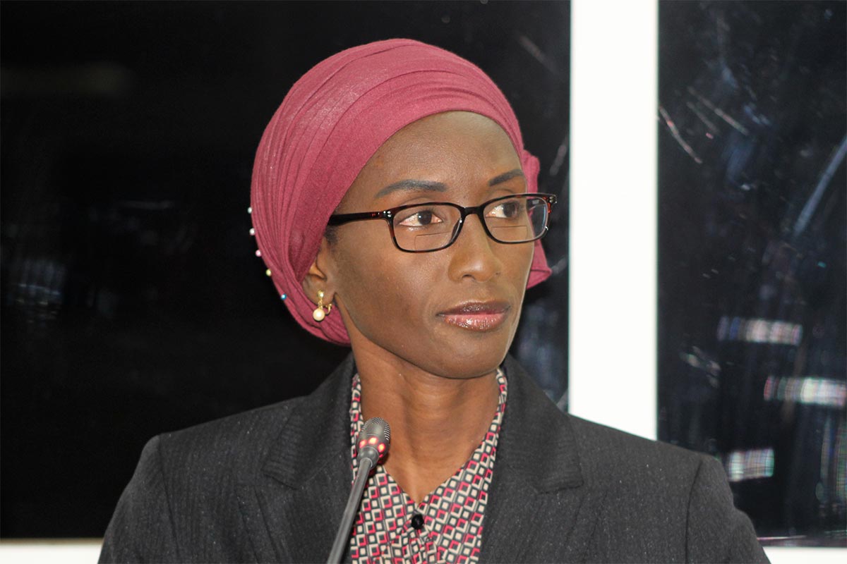 Neneh Cham testifies before the TRRC in Gambia