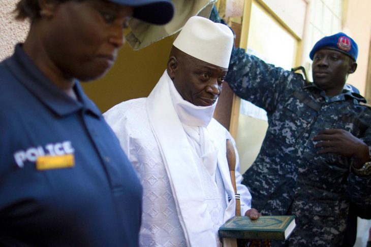 Yahya Jammeh en Gambie