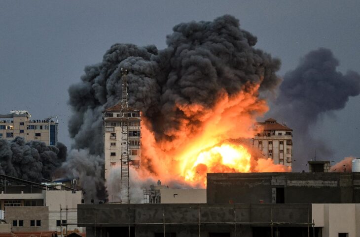 Air strike on Gaza