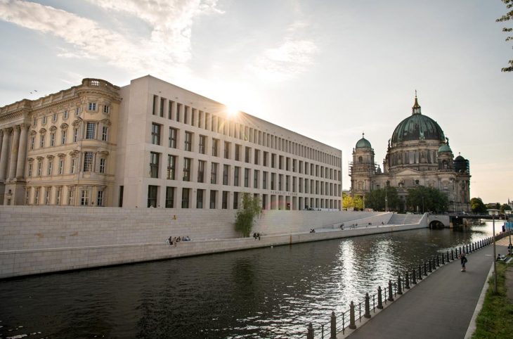 Exterior view of the Humboldt Forum in Berlin