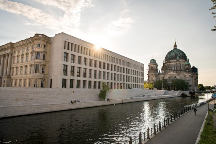 Exterior view of the Humboldt Forum in Berlin