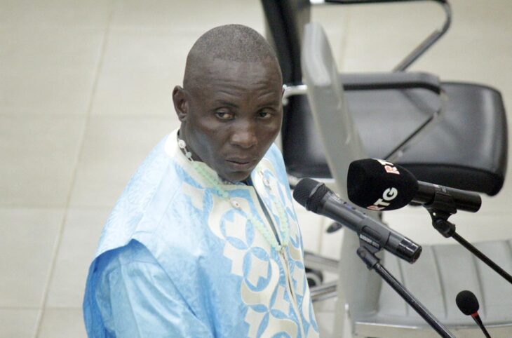 Conakry massacre Trial in Guinea - Marcel Guilavogui (former bodyguard of the 
