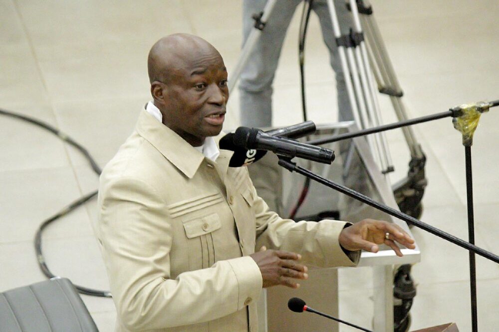 Ansoumane Camara, known as Baffoé, is a witness in the 28 September trial in Guinea.