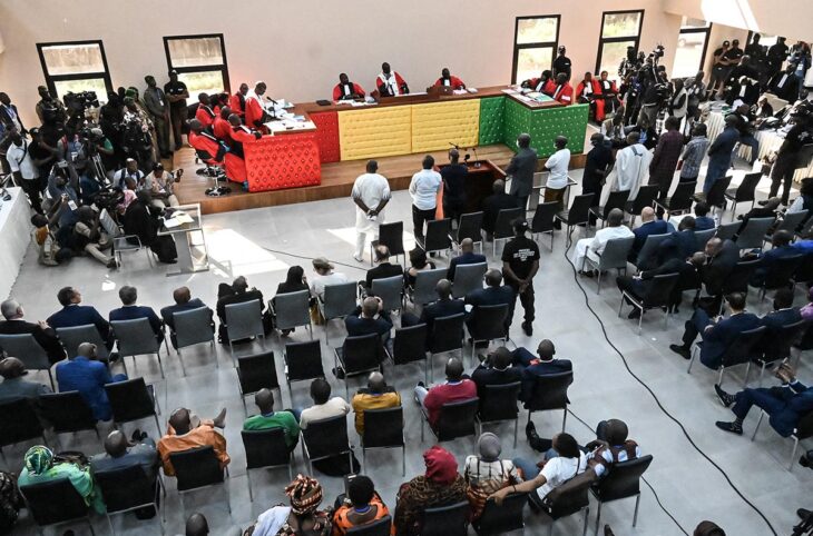 Problèmes de financement au procès de Conakry en Guinée (