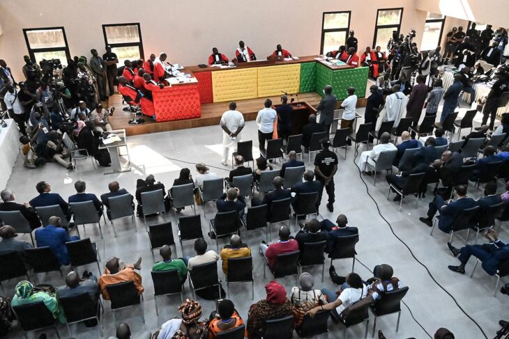 Problèmes de financement au procès de Conakry en Guinée (