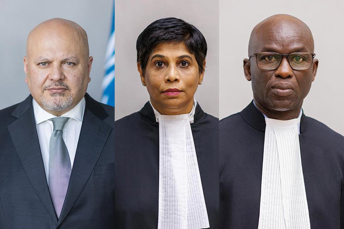 3 procureurs de la Cour Pénale internationale (CPI) sous sanctions américaines : Karim Khan, Nazhat Shameem Khan et Mame Mandiaye Niang.
