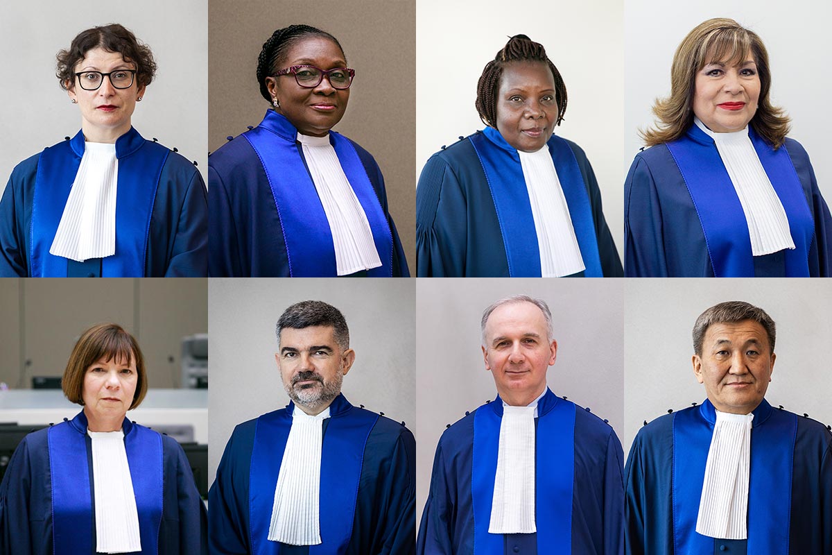 8 juges de la Cour Pénale internationale (CPI) sous sanctions américaines.