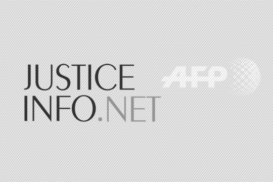 Logo AFP + JusticeInfo.net