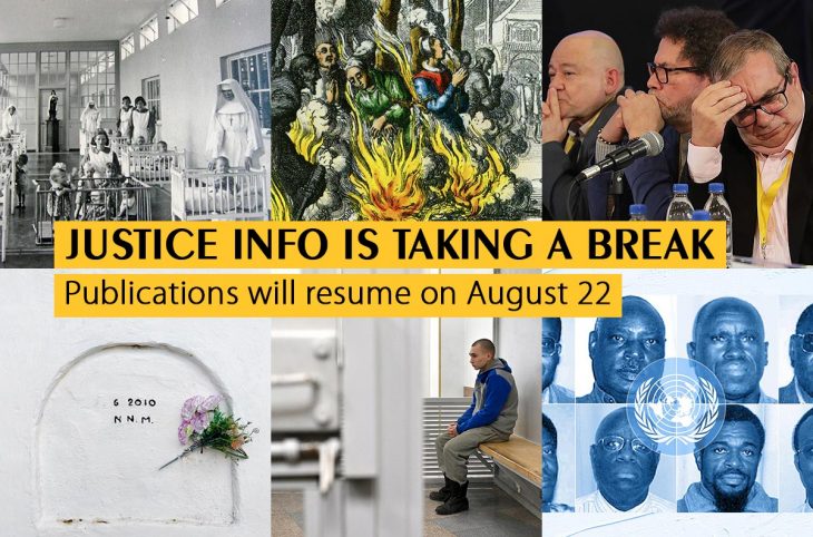 Justice Info is taking a break. Publications will resume on August 22. 6 photos from our best justice stories.