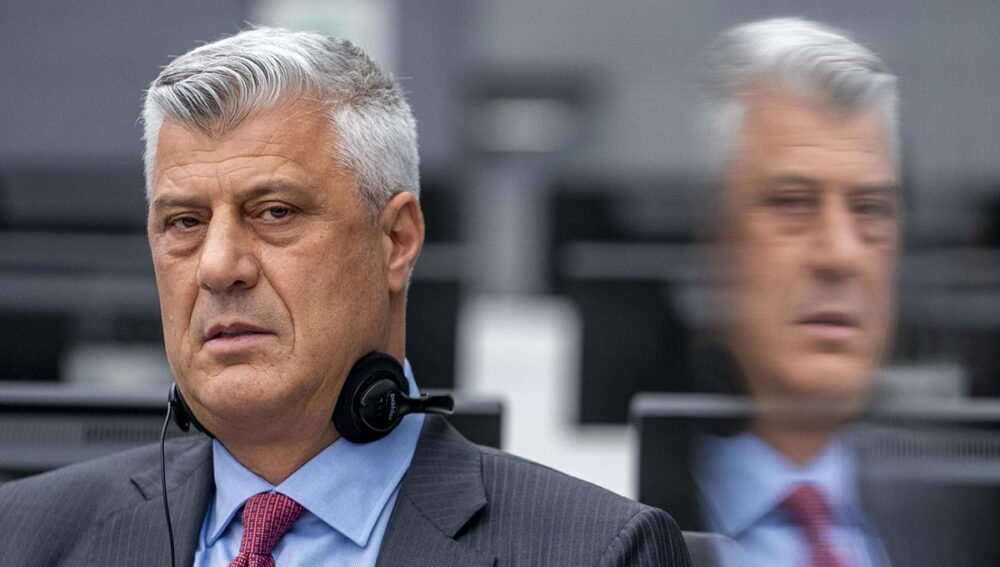 Thaçi trial in The Hague: the former president of Kosovo is on trial for war crimes and crimes against humanity.