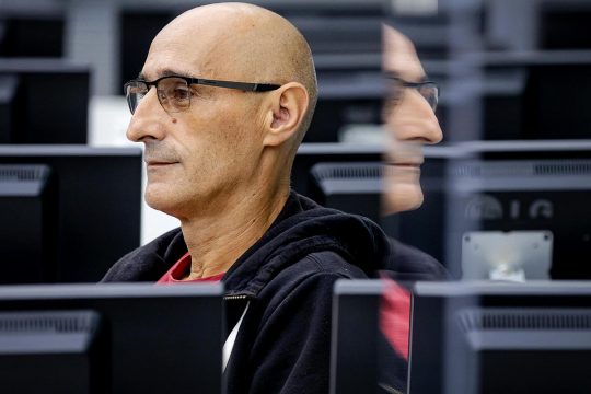 Salih Mustapha dans le box des accusés