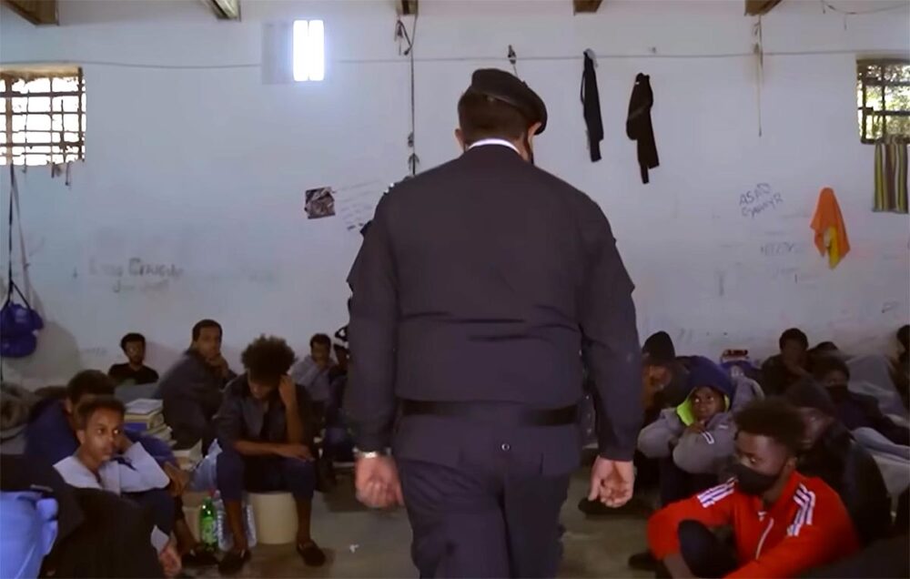 Prison de Mitiga en Libye