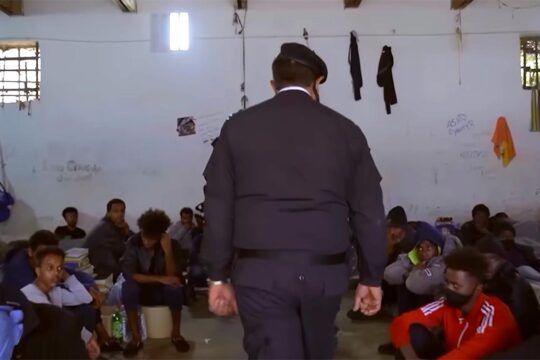 Prison de Mitiga en Libye